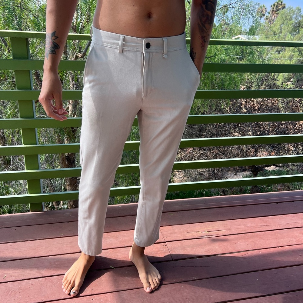 Zara Men's Light Tan Chinos
